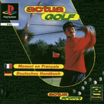 Actua Golf (JP) box cover front